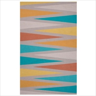 Jaipur Shards Rug from Traditions Made Modern Cotton Flat Weave Collection - Pumice Stone